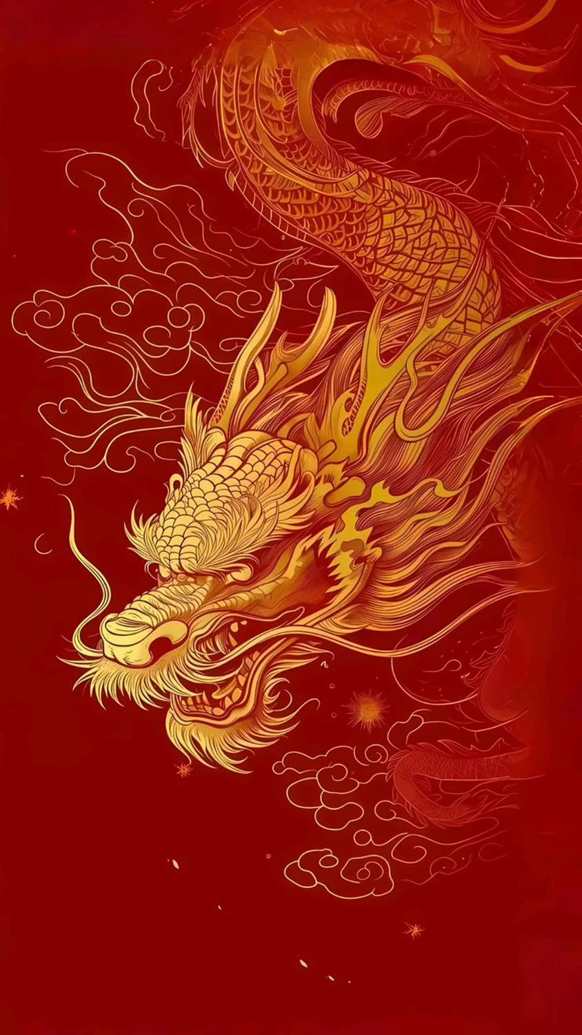 Hình nền rồng uy nghiêm
