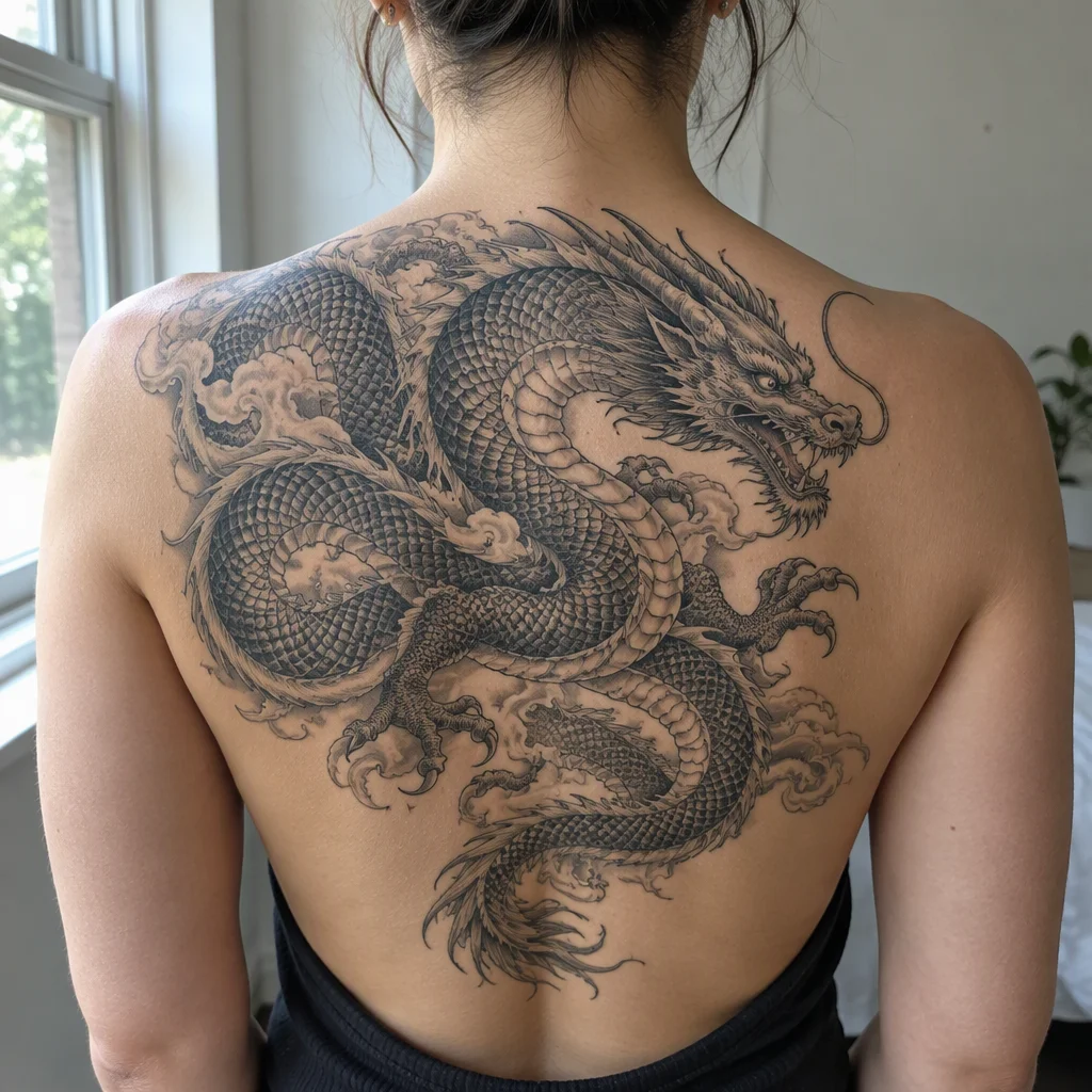 hình xăm rồng, mẫu 27