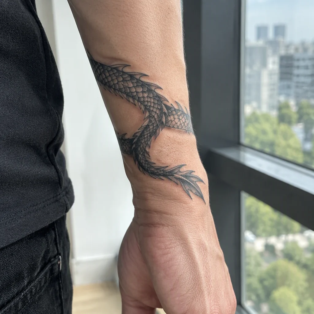 Mẫu hình xăm rồng thứ 7