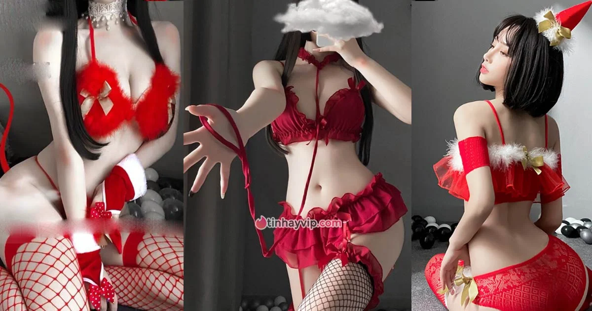 Top 99+ ảnh gái xinh mặc bikini Giáng Sinh nóng bỏng hết nấc