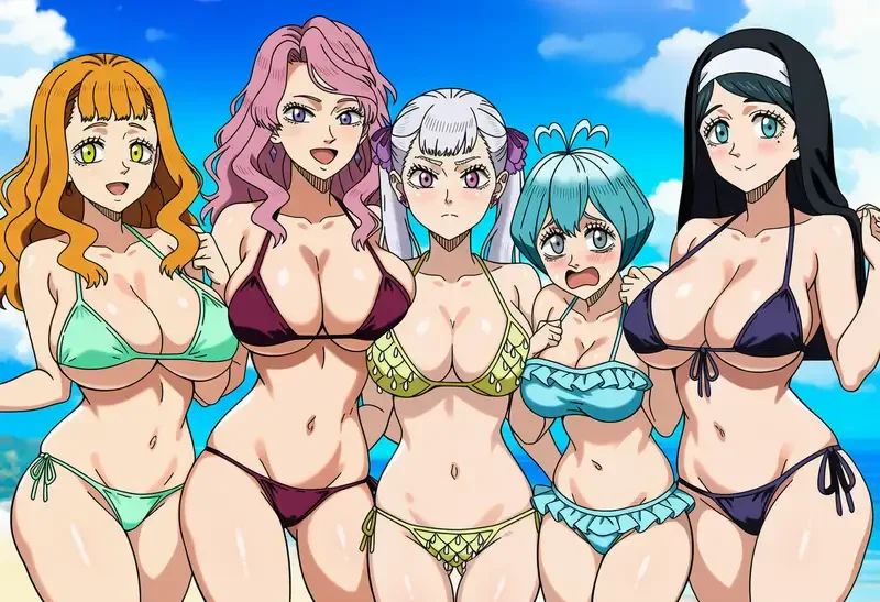 ảnh khỏa thân Black Clover hentai