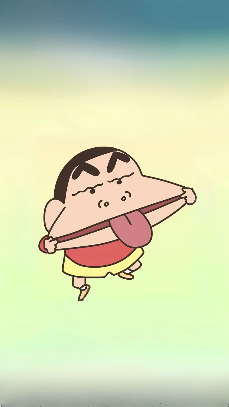 Hình nền cu Shin bựa