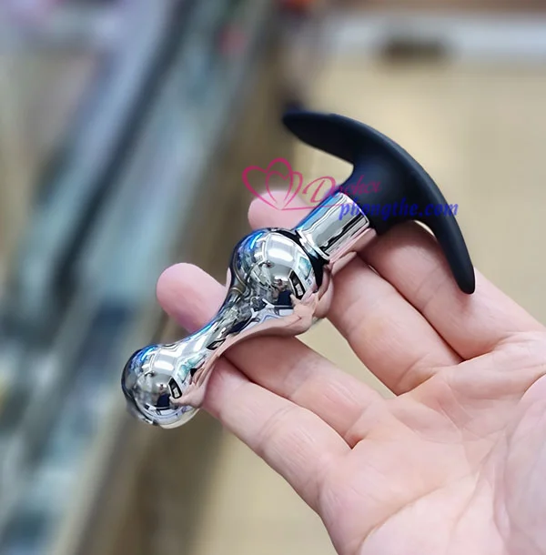 Phích cắm hậu môn Inox hình Mỏ Neo - Ảnh 2