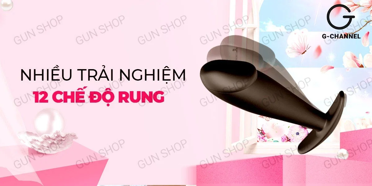Trứng rung hậu môn Pretty Love Butt Plug (2)