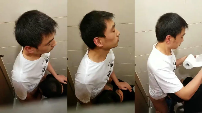 Bu cu trai thang trong WC