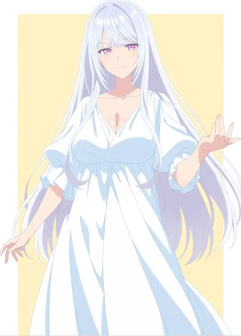 Bộ ảnh hentai tóc trắng, tấm 8