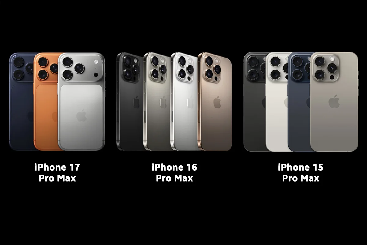 iPhone 17 Pro Max có mấy màu? Màu nào đẹp nhất năm 2025?