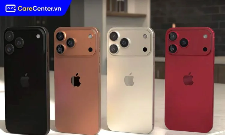 Rò rỉ iPhone 17 Pro với thiết kế màu cam độc đáo, trẻ trung