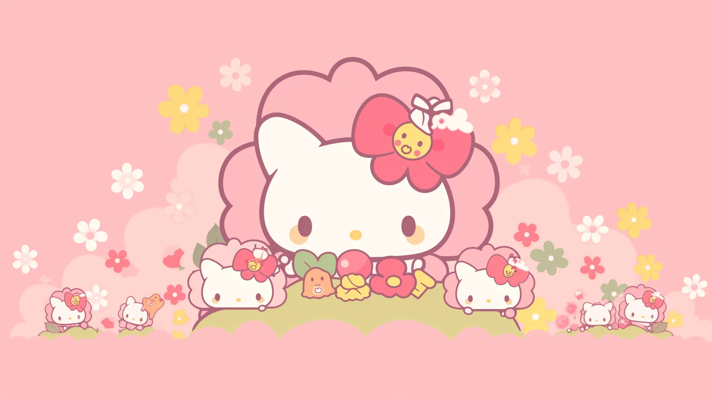 Hình nền Hello Kitty ngọt ngào cho các bạn nữ (4)