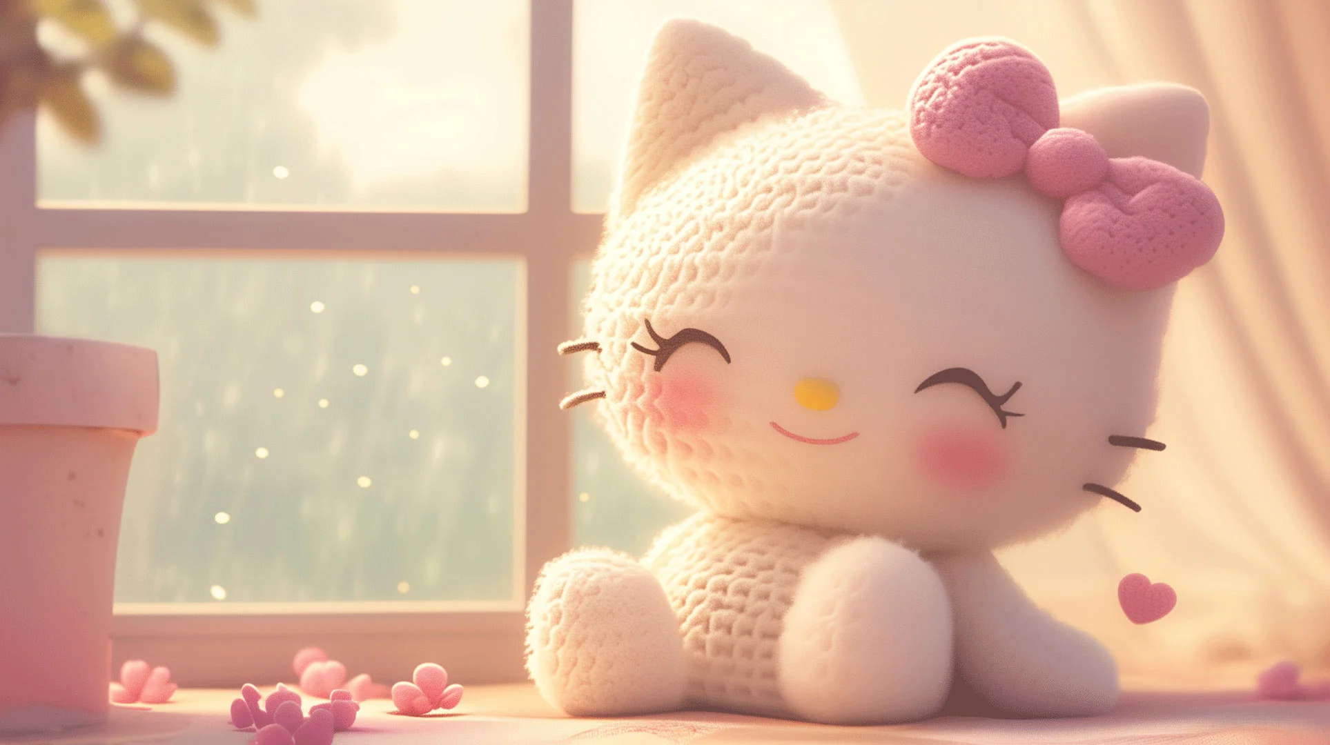 Hình nền Hello Kitty ngọt ngào cho các bạn nữ (2)