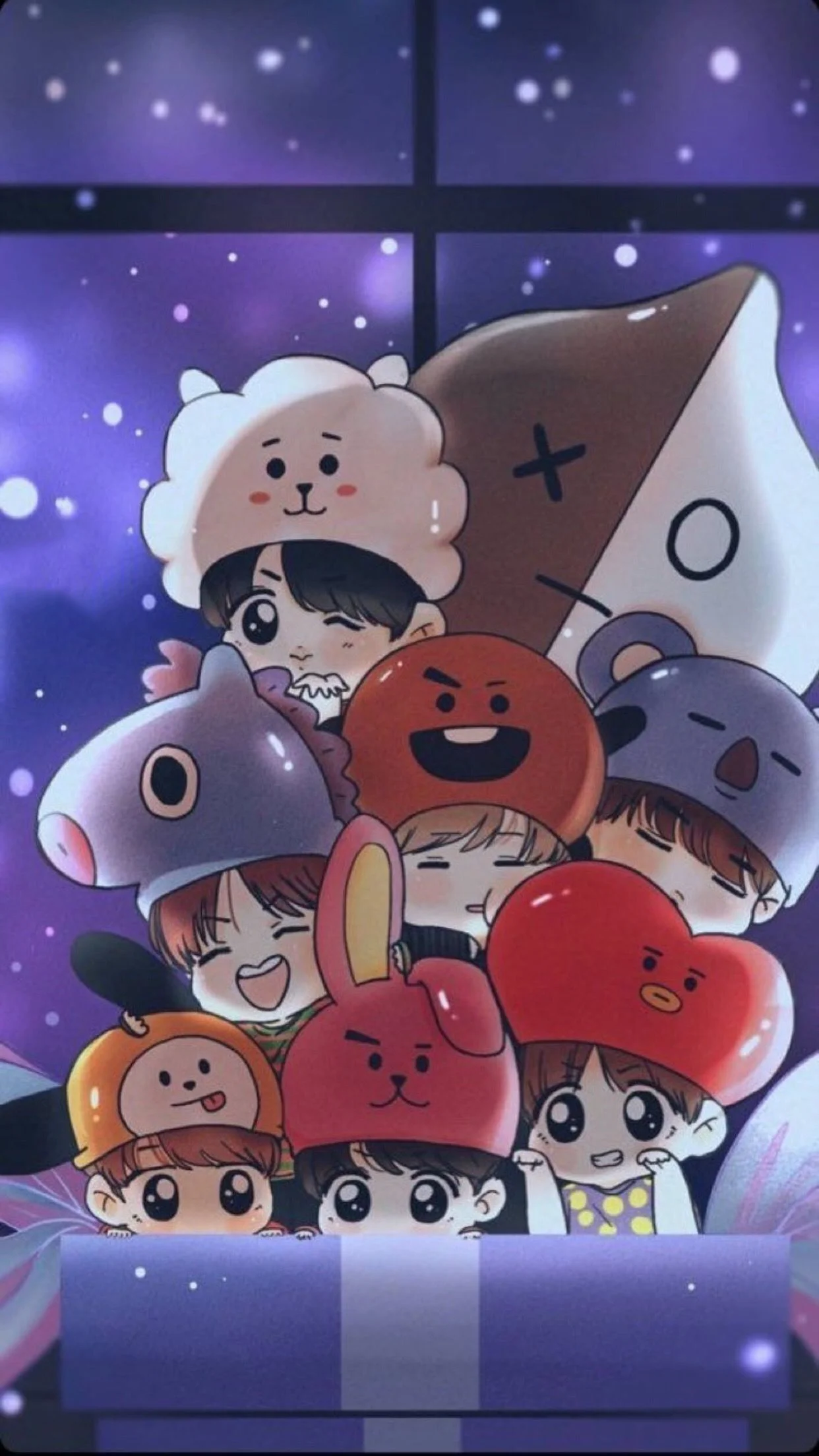 Chibi hình nền cute đáng yêu