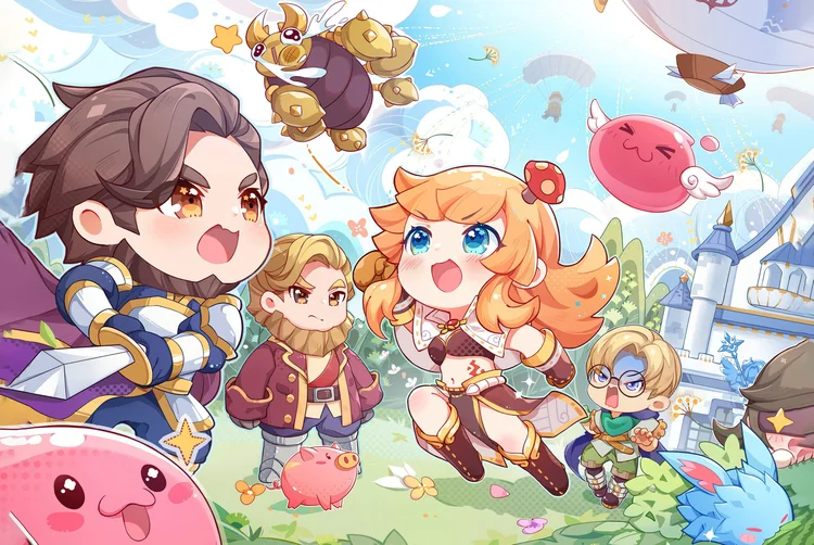 Hình nền chibi cute cho máy tính