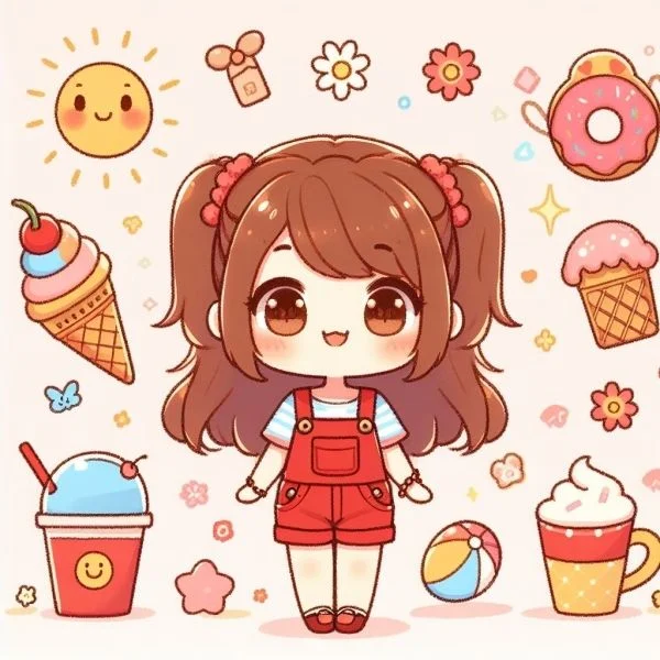 Top 300 ảnh chibi nữ cute dễ thương mới nhất năm 2025 (9)