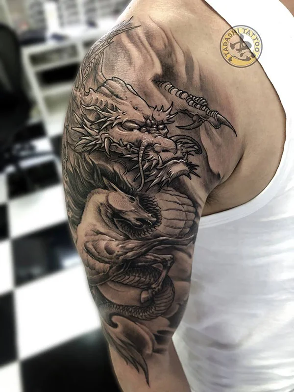 hinh xăm rồng