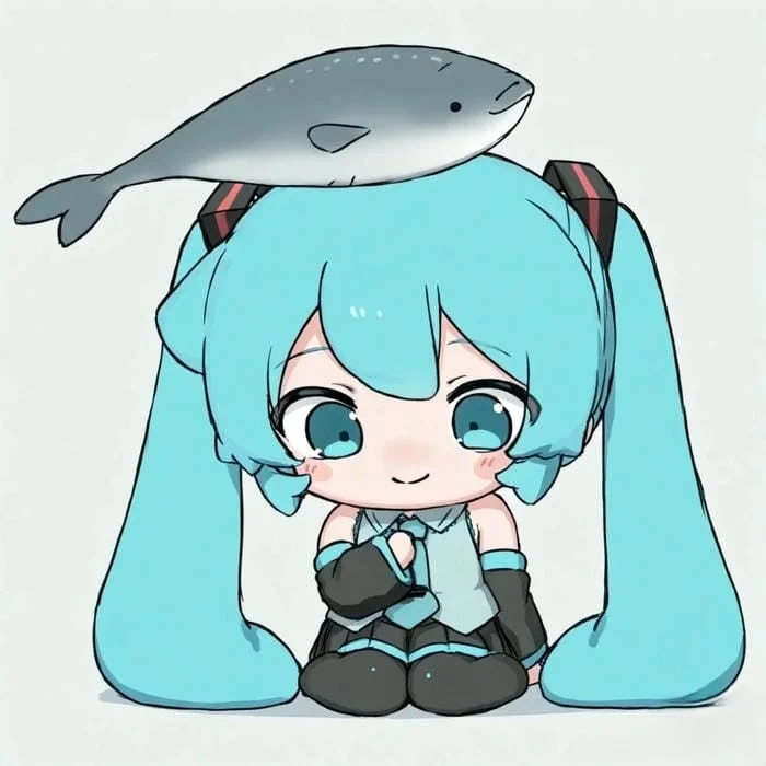 Tổng hợp ảnh chibi Miku cute cho fan anime không thể bỏ