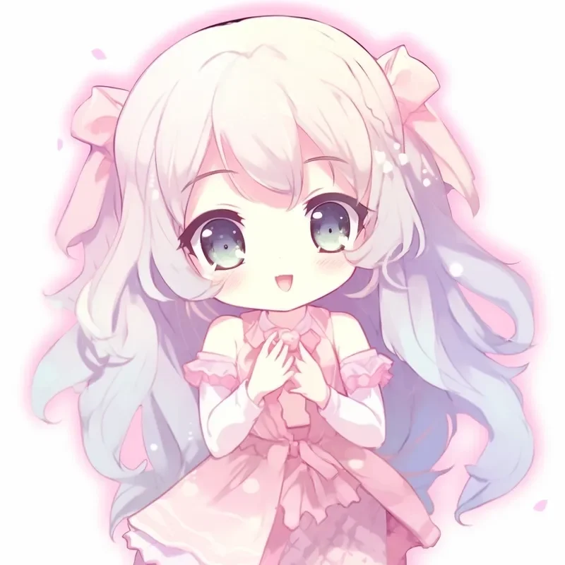 Khám phá hình ảnh cô gái cute chibi đáng yêu
