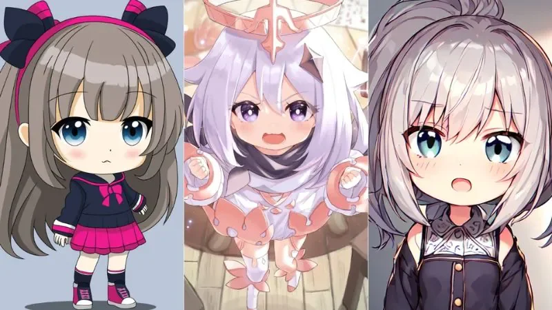 Những hình vẽ chibi ngây thơ và quyến rũ - hình 1