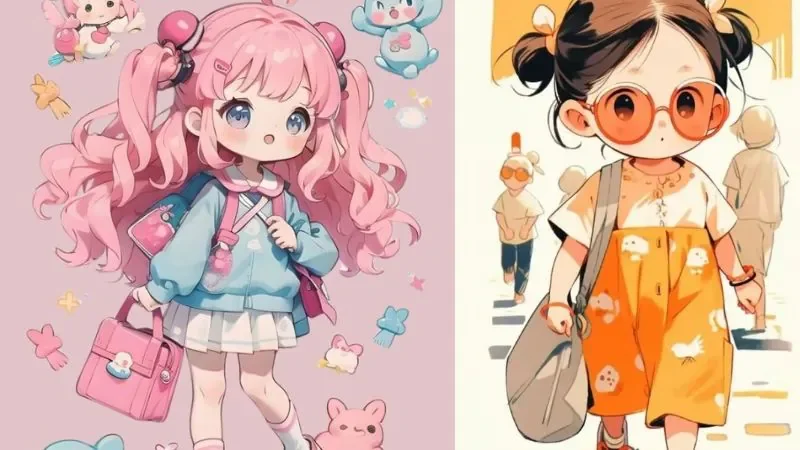 Những hình vẽ chibi cute, ngọt ngào - hình 3