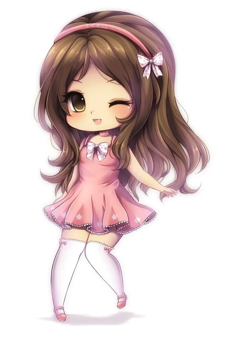 Tìm ảnh chibi anime nữ cực đẹp