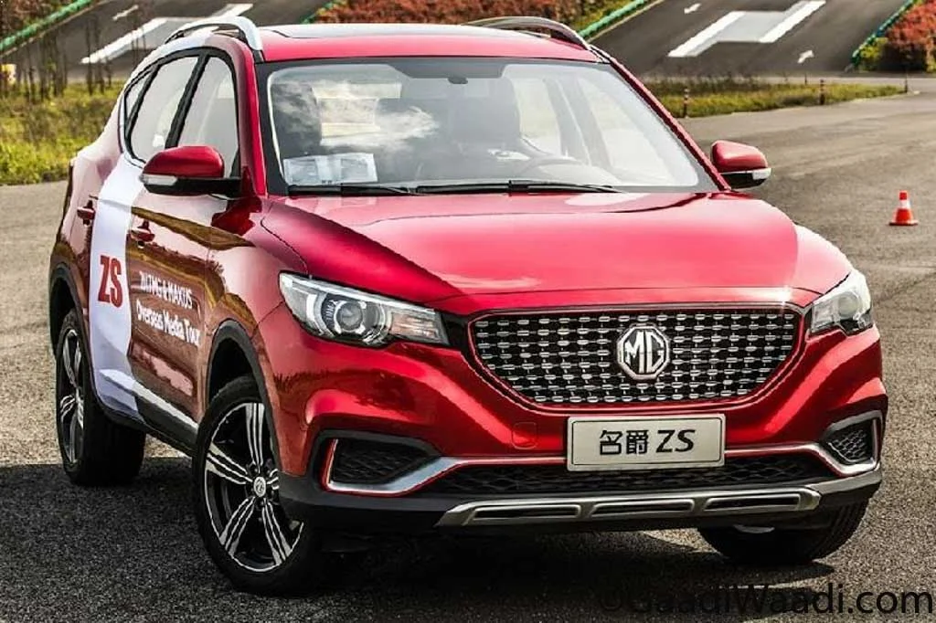 Xe SUV MG ZS màu đỏ minh họa cho nạp tiền Binh88 nhanh chóng